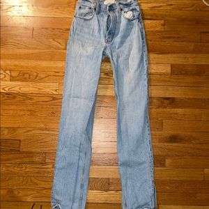 Abercrombie The 90’s Straight Ultra High Straight leg